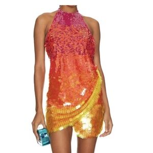 Ronny Kobo Jo Dress in Fuchsia Multi